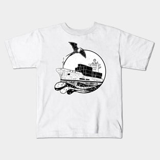 Cargo Ship Kids T-Shirt